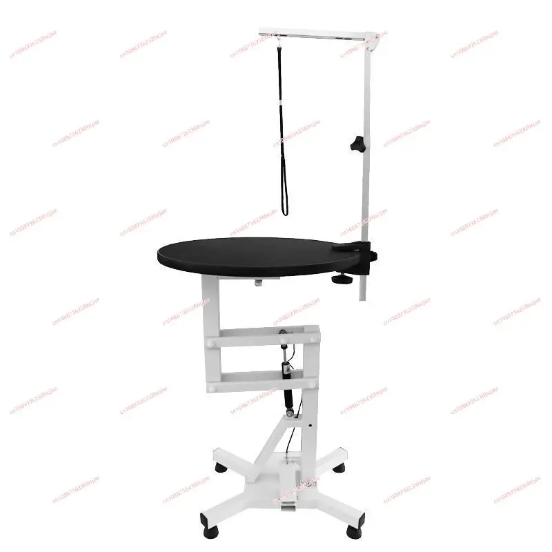 

Pet Air Pressure Grooming Table 60cm N-209 Cat and Dog Hair Styling Workbench Pneumatic Lift Rotation Shearing Table