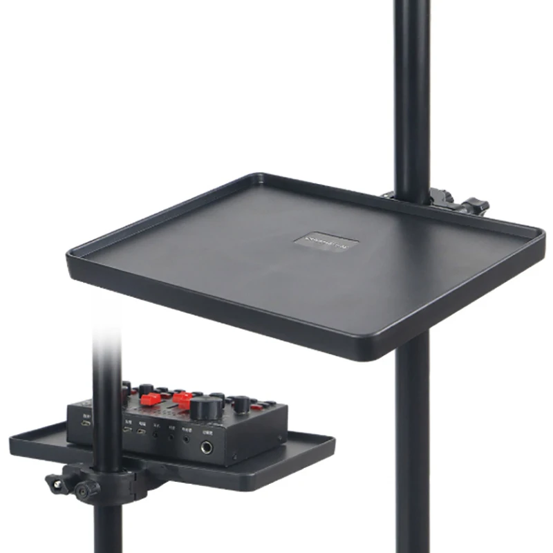 Универсальный лоток для звуковой карты, подставка для микрофона, лоток для звуковой карты, зажим для штатива, кронштейн для прямой трансляции, стойка для микрофона