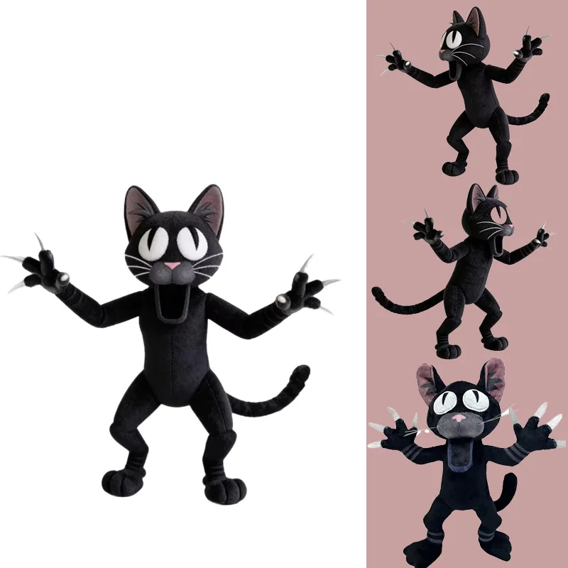 

Hot In Stock 99 Nights In The Forest Black Cat 99nights Plush Doll Cute Anime Peripherals Toy Birthday Christmas Gift