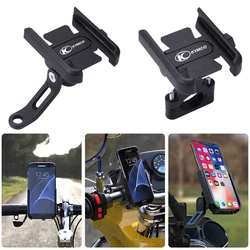 For KYMCO Xciting 250 300 400 AK550 CT250 CT300 S400 Accessories Motorcycle Handlebar Mobile Phone Holder GPS Stand Bracket