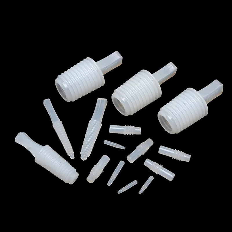 Paint Plug Silicone Threaded Nut Thermostability Screw Sealing Shield Pipe Close Waterproof Hole Masking Rubber Powder Injection