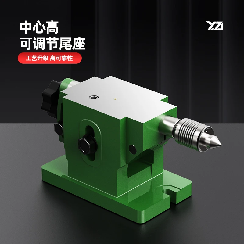Universal indexing head adjustable tailstock milling machine center height F11100 125 160 indexing plate tailstock pin