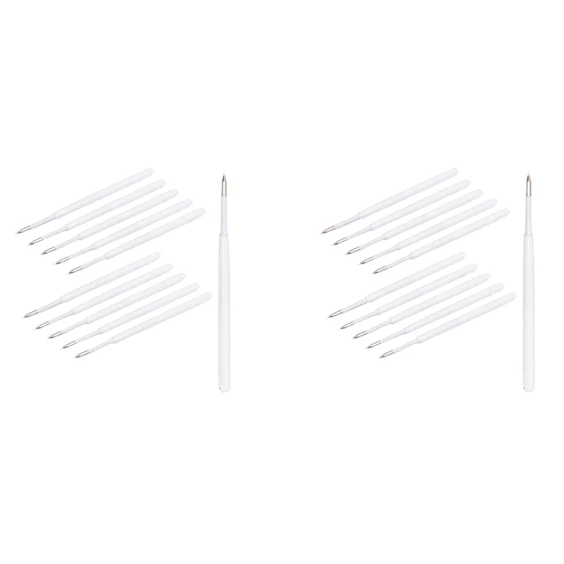 ABRW-20 Pcs Fine Point Pin Pen Refills Spare Refill For Weeding Pens, Replace Refill Needle Pin Craft Vinyl Tools