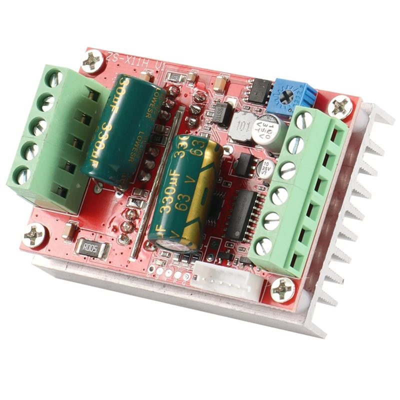 3X DC6-60V 400W BLDC Three Phase DC Brushless Motor Controller PWM Hall Motor Control Driver Board 12V 24V 48V