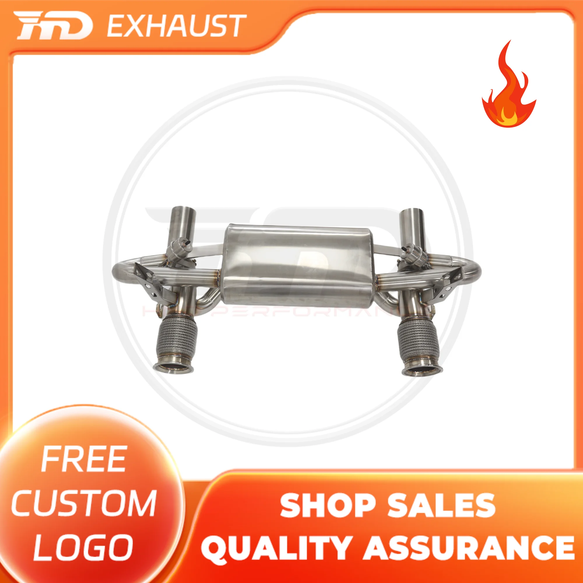 

HMD Exclusive customization Stainless Steel Exhaust Catback for Lamborghini Huracan EVO with OPF Vacuum valve