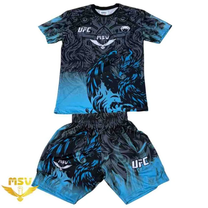Best-selling Men's and Women's Outdoor Sports Casual Short-sleeved Short-pants Sets; Martial Arts and Boxing Clothing