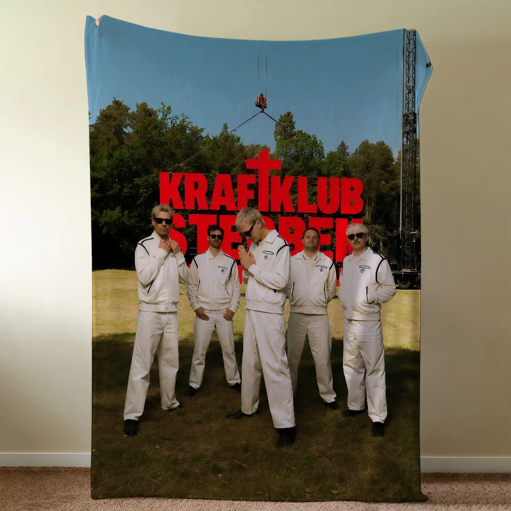 In Blanket Karl-Marx-Stadt Throw Super Kraftklub Cosy Plush Living Room Sofa Couch Childish Sterben Birthday Gifts