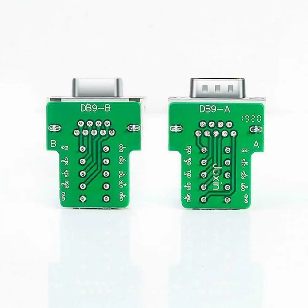 Разъем для платы разъема D-SUB DB-9 DB-9, сменные последовательные инструменты из ПВХ с перерабатываемыми 9-контактными аксессуарами D-SUB