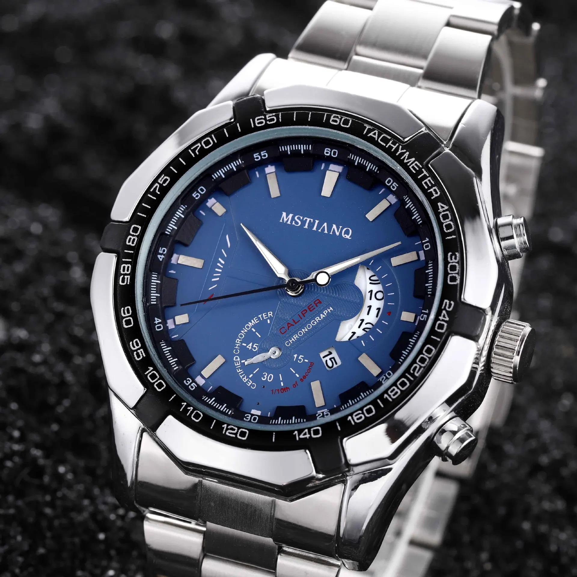 Sporty Men's Watch, Date Display, Non-Mechanical Quartz Watch, Stylish and Trendy Business Watch