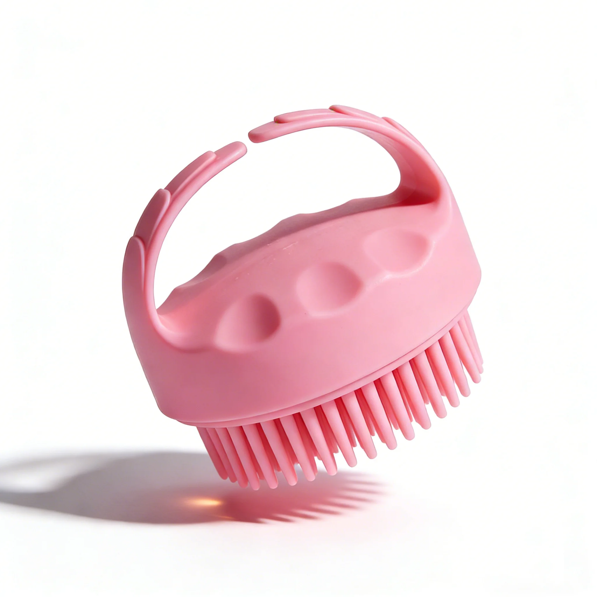 

Силиконовая щетка-массажер для кожи головы, щетка для мытья волос с длинными щетинками для глубокого очищения и стимуляции роста волос, мягкая силиконовая щетка для душа