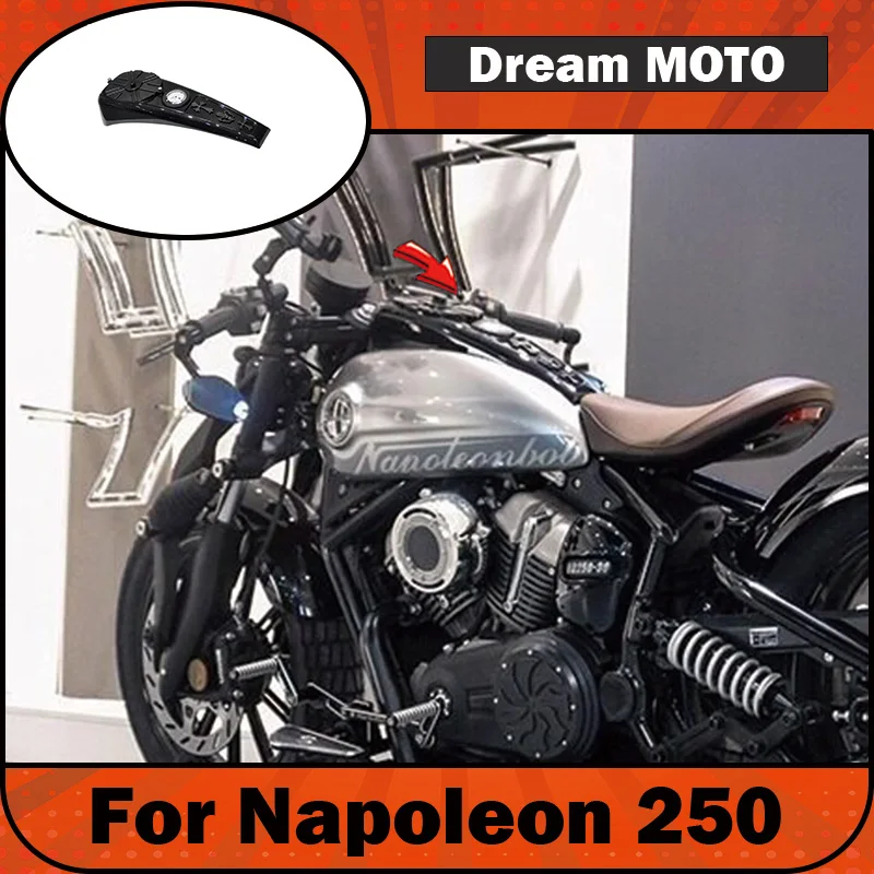 【Premium】For Napoleon 250 modified fuel tank cover, original car mold decoration, instrument cover ABS, non-damaged, waterproof,