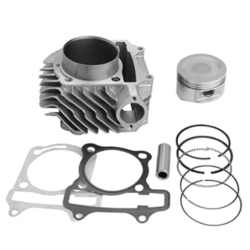 

Motorcycle Engine Accessories Big Bore Cylinder Piston Ring Gasket Kit GY6150CC 61Mm Scooter 150Cc Slant Blade Cylinder-A08Q