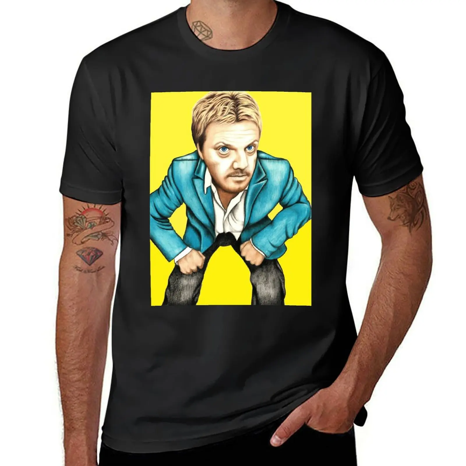 Eddie Izzard T-Shirt vintage clothes summer tops oversized t shirts for men