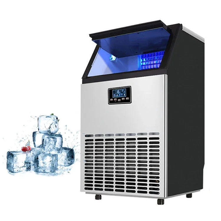 automatic 220V200W ice maker portable Desktop commercial ice machine ice crema maker