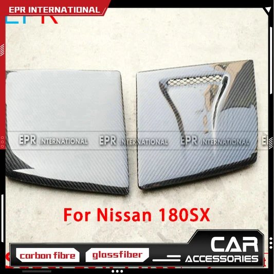 

For Nissan 180SX Naca Style Carbon Fiber Headlight Covers