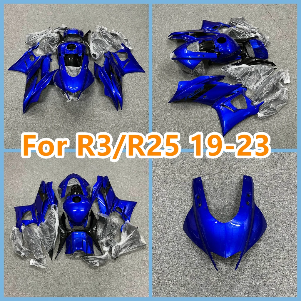 

Комплект обтекателей из АБС-пластика для YAMAHA YZF- R3 R25 2019 2020 2021 2022 19 20 21 22, ремонт кузова, запчасти для спортивных мотоциклов послепродажного обслуживания