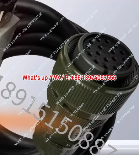 High-power servo motor encoder cable   8122R30 bending-resistant LXM32 series cable