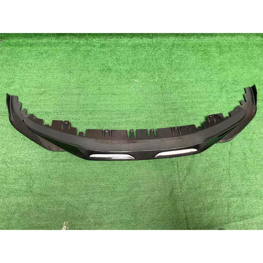 For BMW 4 series G26 425 Carbon Fiber Car Front Bumper Diverter Spoiler Diffuser Front lip chin SQ Style Four doors body kit