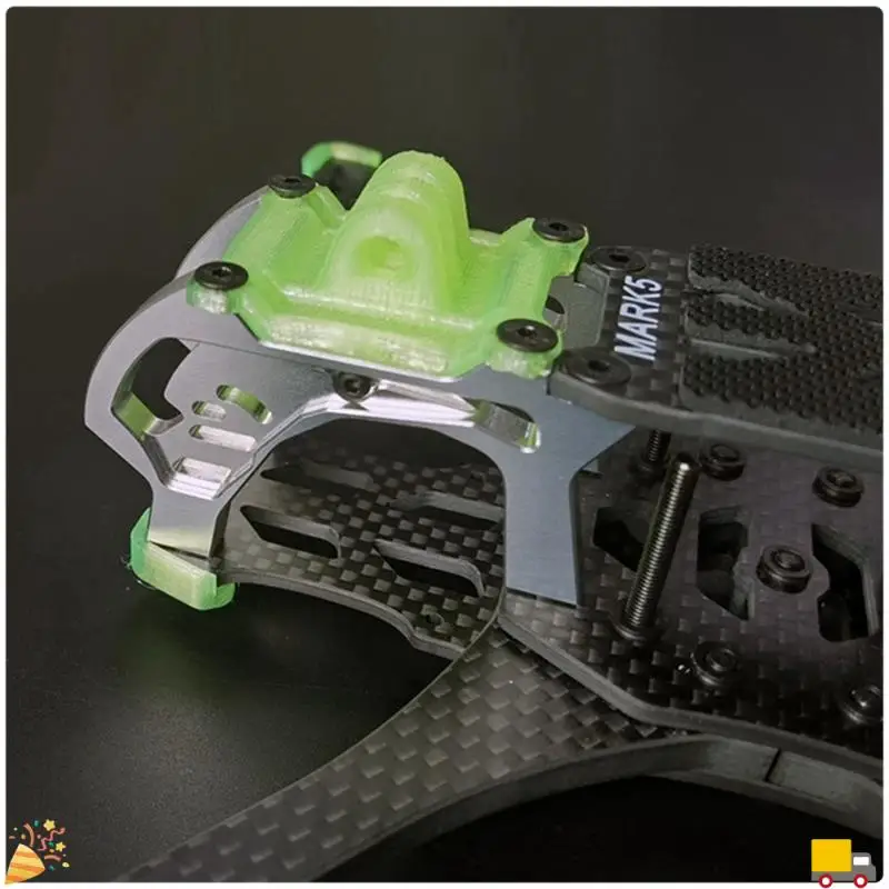 

MARK5 Frame Kit 5In FPV Fiber Quadcopter Frame Kit Carbon Fiber Quadcopter DIY Parts