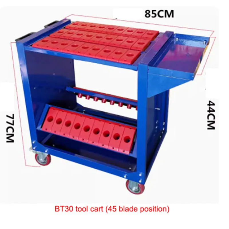 Multi-function Workshop trolley CNC machining center milling tool turning tool holder tool holder management tool cart