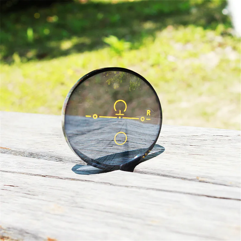 Progressive Photochromic Lenses 1.61 Index Free Form Multi Focal Change Grey Brown Great Hardness Extra Thin