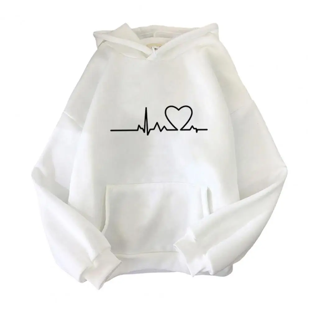 Solid Color Hoodie Cozy Unisex Hoodies with Big Pockets Drawstring for Fall Winter Soft Warm Stylish Pullovers for Couples Loose