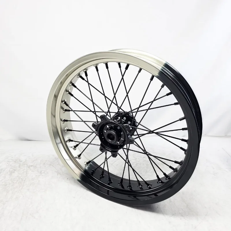 Premium Bespoke Full-size Motorcycle RimsHot Selling Products 17 Inch GasGas EC Supermoto Motorcycle Alloy Rim Wheel SetsMotorcy
