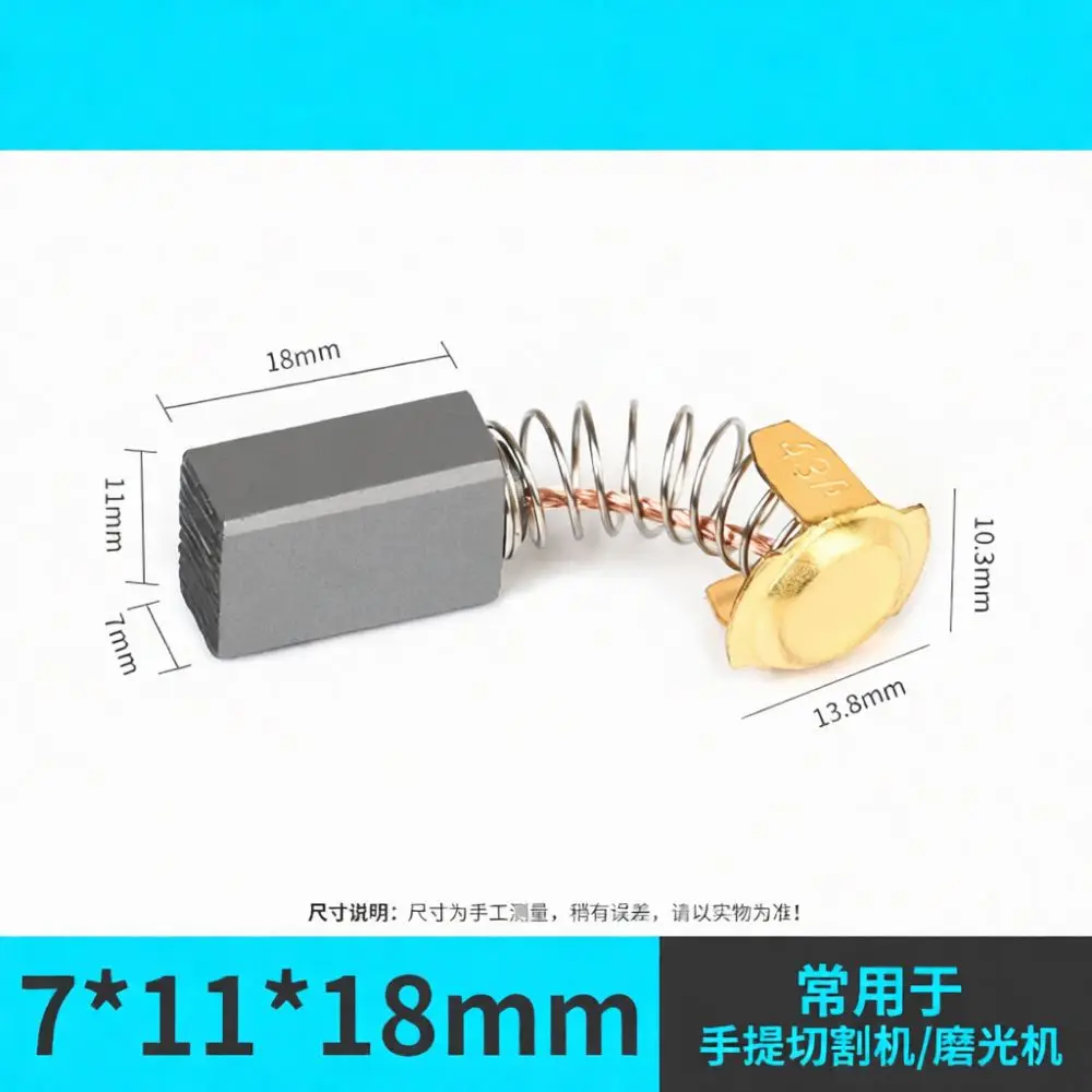 Universal Carbon Brushes For Electric Drill Motor Angle Grinder Washing Machine Vacuum Cleaner Replacement Spare Parts
