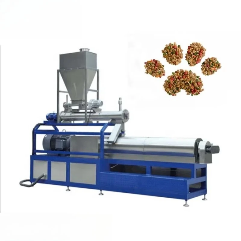 Automation Best Selling Pet Food Dog Cat Food Making Processing Extruding Machine
