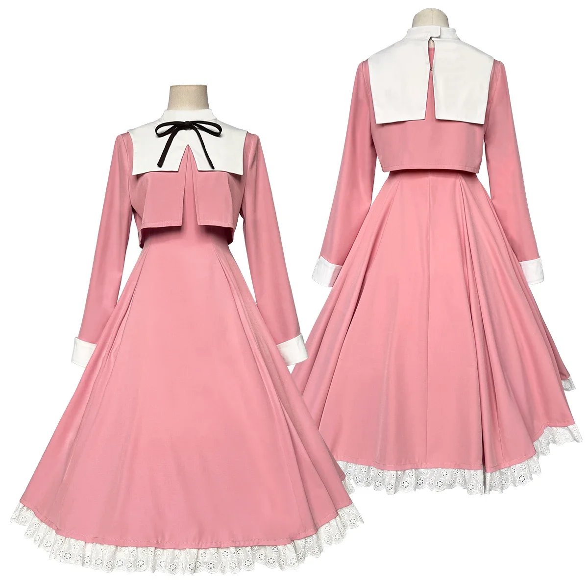 

Cosplay Cardcaptor Sakura Anime Tomoyo Daidoji Cosplay Costume Pink Dress Top Daily Wear Cos Convention Gift