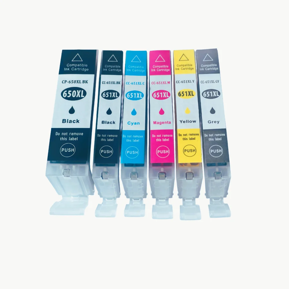 INK WAY PGI-650 CLI-651 Compatible Ink Cartridges for PIXMA MX926/MX726/ PIXMA IP7260/IP8760/IX6860