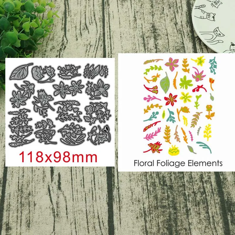 Addy craft  Metal Cutting Dies floral foliage For DIY Scrapbook Cutting Die Paper Cards Embossed  Craft Die Cut