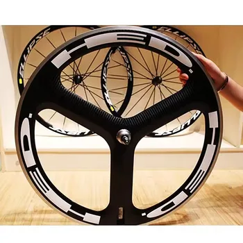 12 fotos/conjunto HED 4 cores adesivo de roda de bicicleta de estrada 700c adesivos decorativos de aro de roda decalques de bicicleta filme de ciclismo