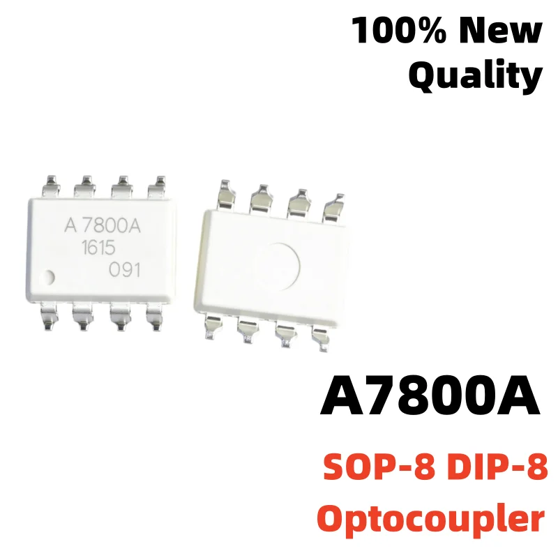 5Unids/Lote A7800 A7800A A7840 A7847 SOP-8 DIP-8 Optocoupler Transistor NEW In Stock