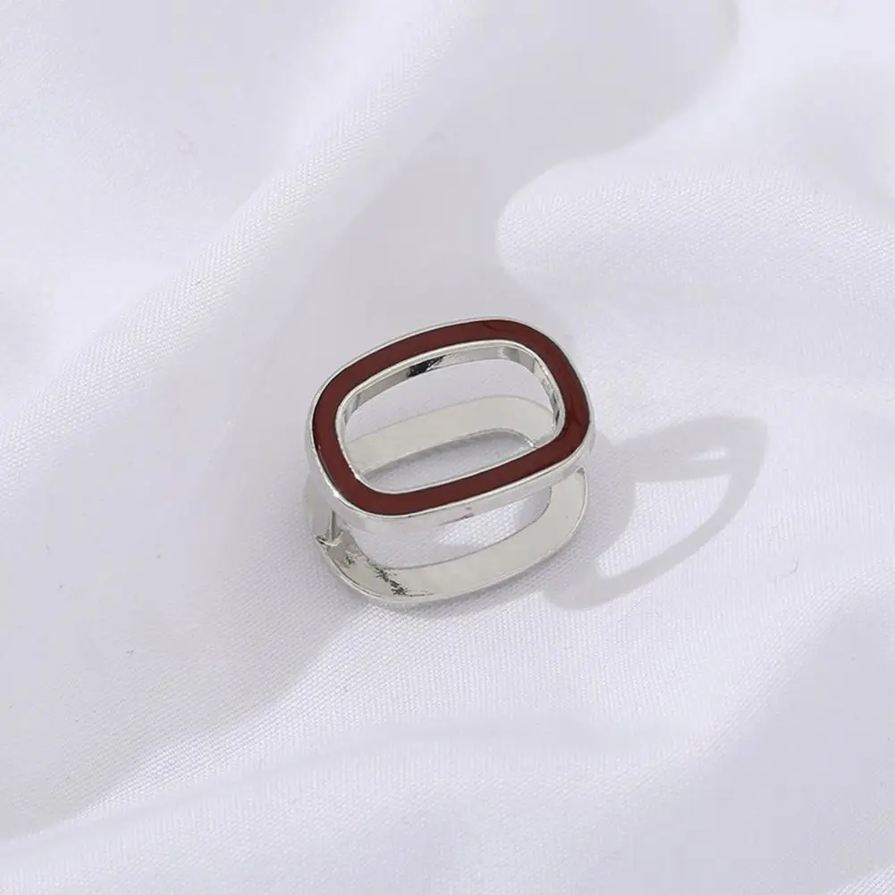 Premium Cachecol Inoxidável Anel, Xaile Fastener, Decoração Do Partido