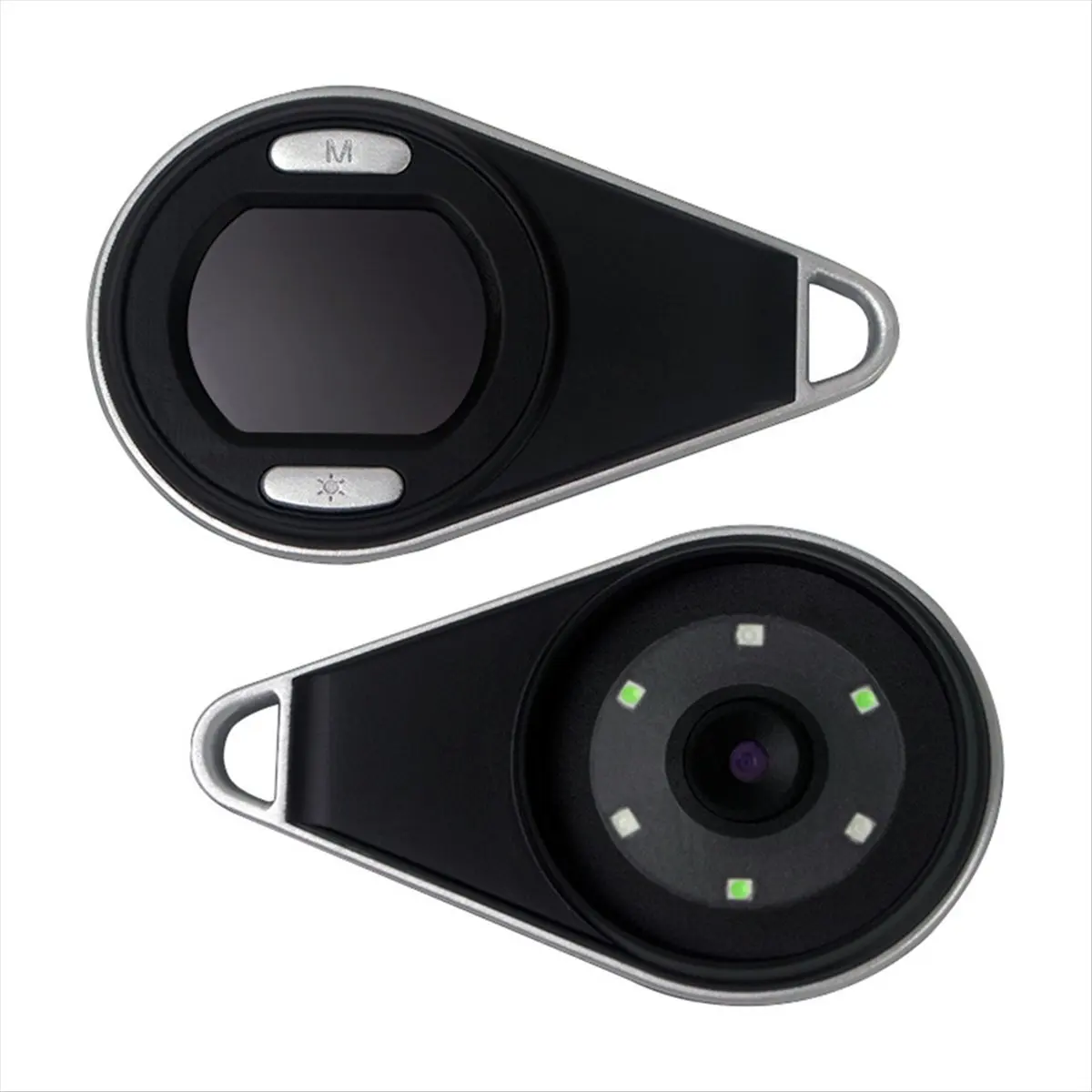 popop Digital Display Frequency Magnifying Glass 60/80/100X with Three Multiples Switching Portable Microscope