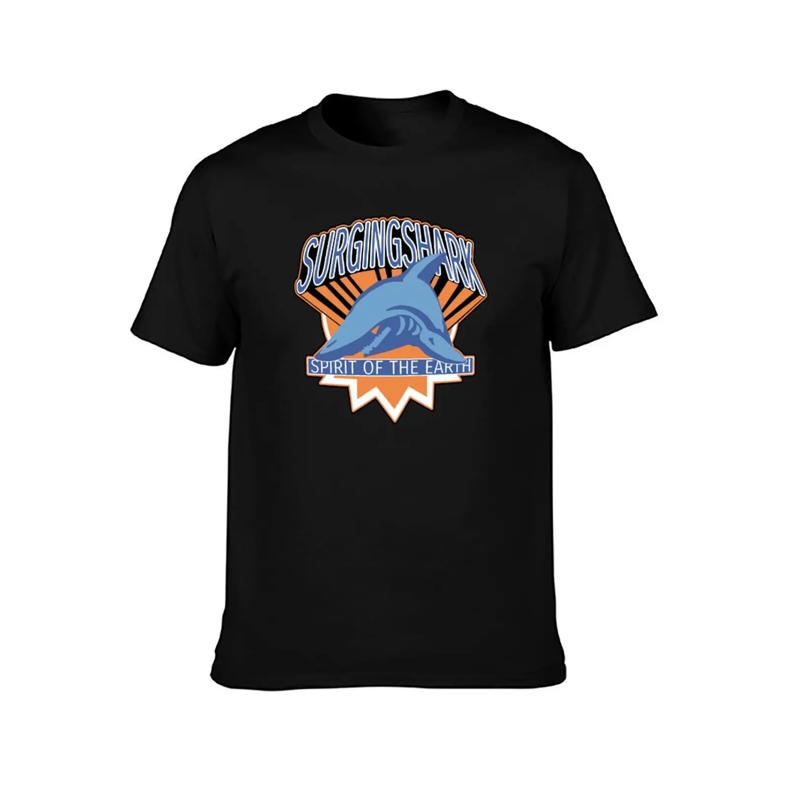 Surging Shark T-Shirt korean fashion designer shirts anime figures outfits for men