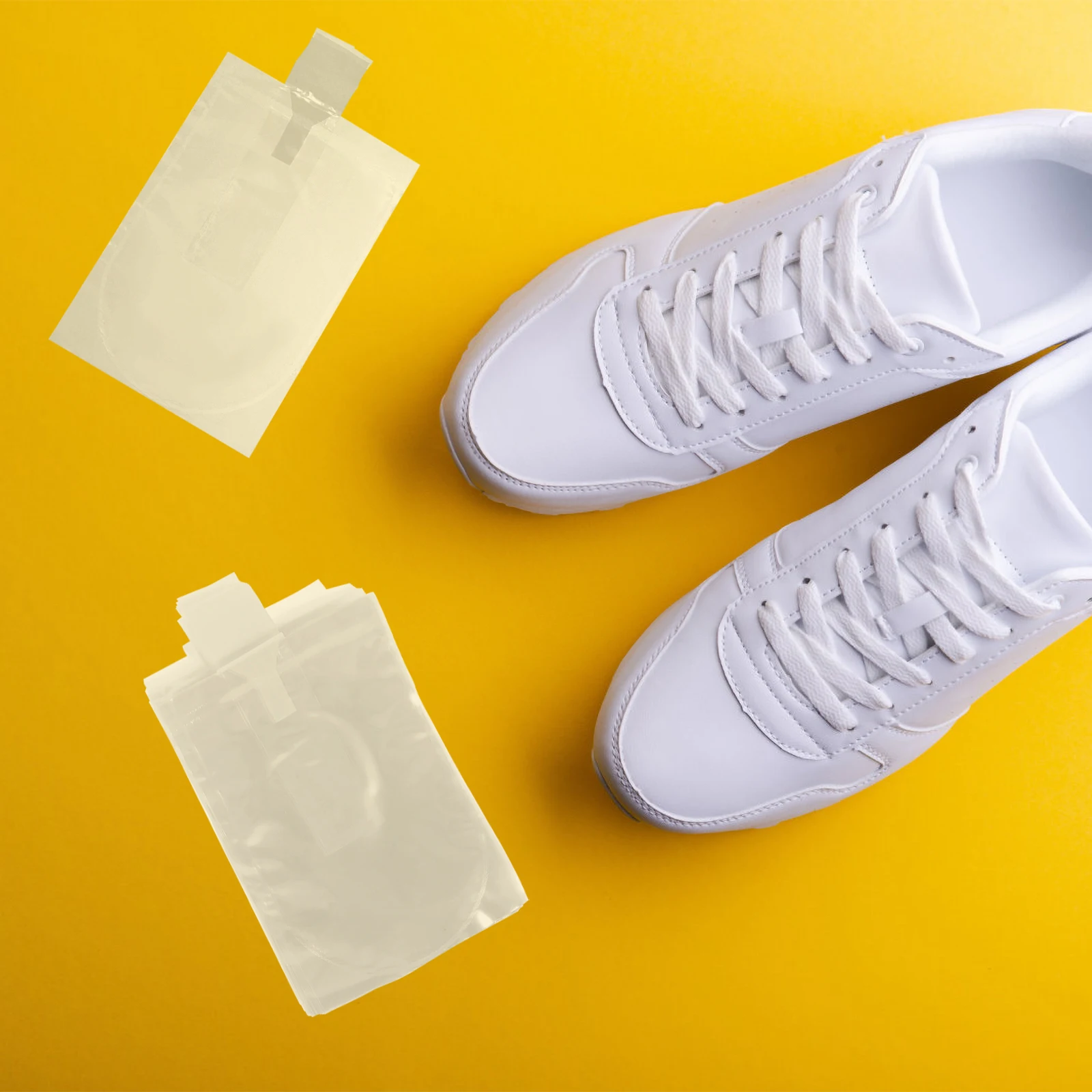 

100Pcs Deform Avoiding Shoe Stretcher Balloon Air Bag Shoe Support Shape Keeper Transparent Semi Circular Inflatable Shoes Trees