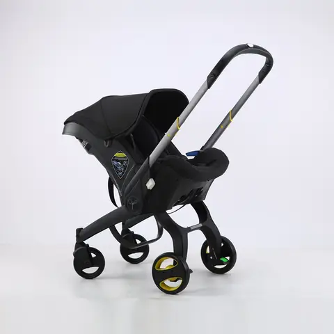 Cochecito de bebé 3 en 1 con asiento de coche, carrito infantil, cochecito de bebé plegable de paisaje alto para recién nacido, cochecito de viaje 4 en 1