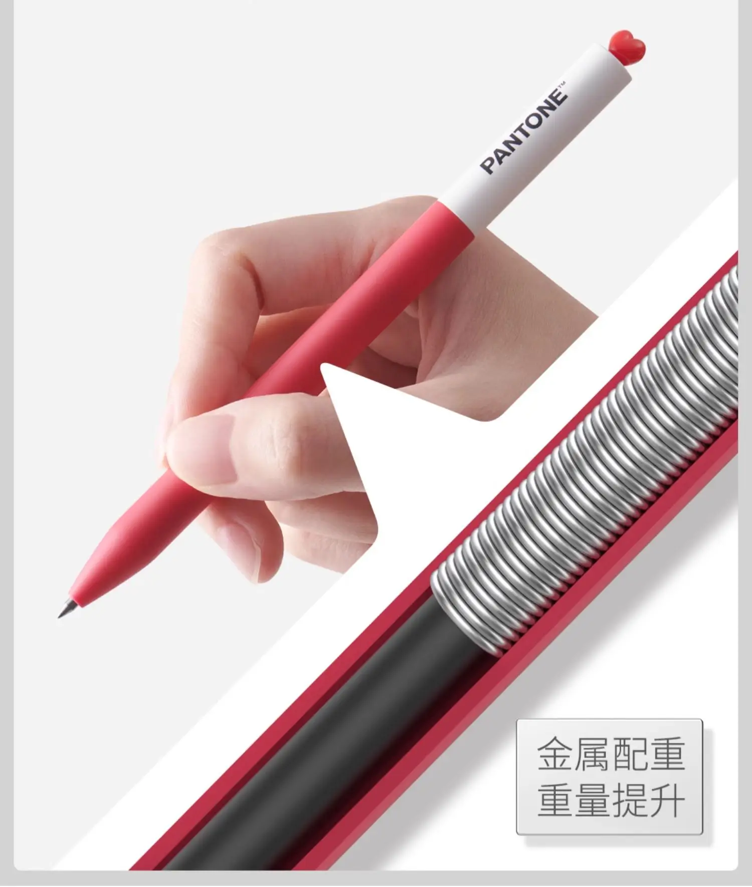 KACO Kawaii Jährliche Farbe Gelstift 2 Stück 0,5 Schwarz Rotierendes Briefpapier Schule Glattes Schreiben Feine Spitze Doppelkugelspitze Unterschrift – Detail 11