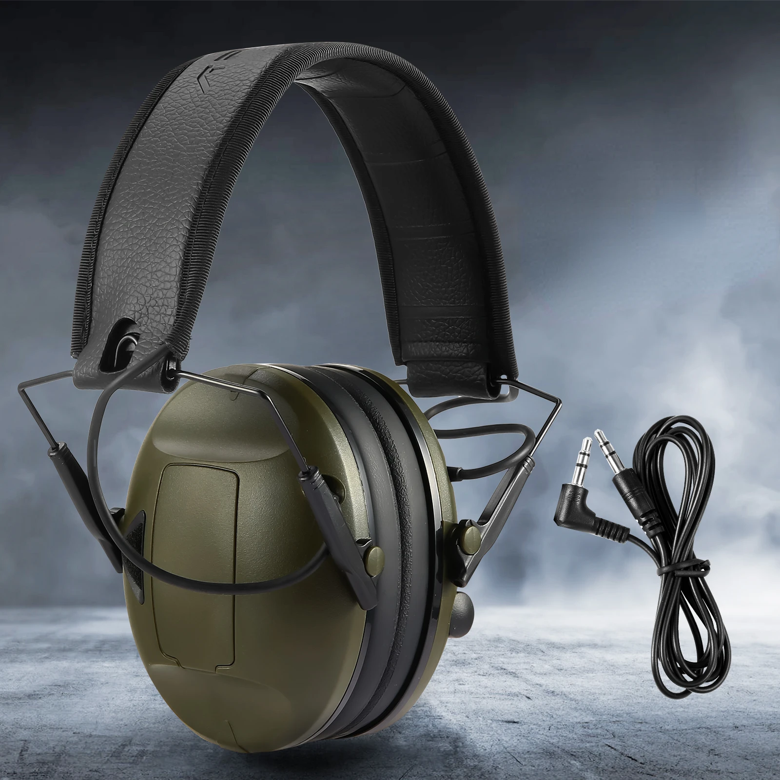 SALE!Earmuffs Active Headphones for Shooting Electronic Hearing protection Ear protect Noise Reduction active hunting headphone