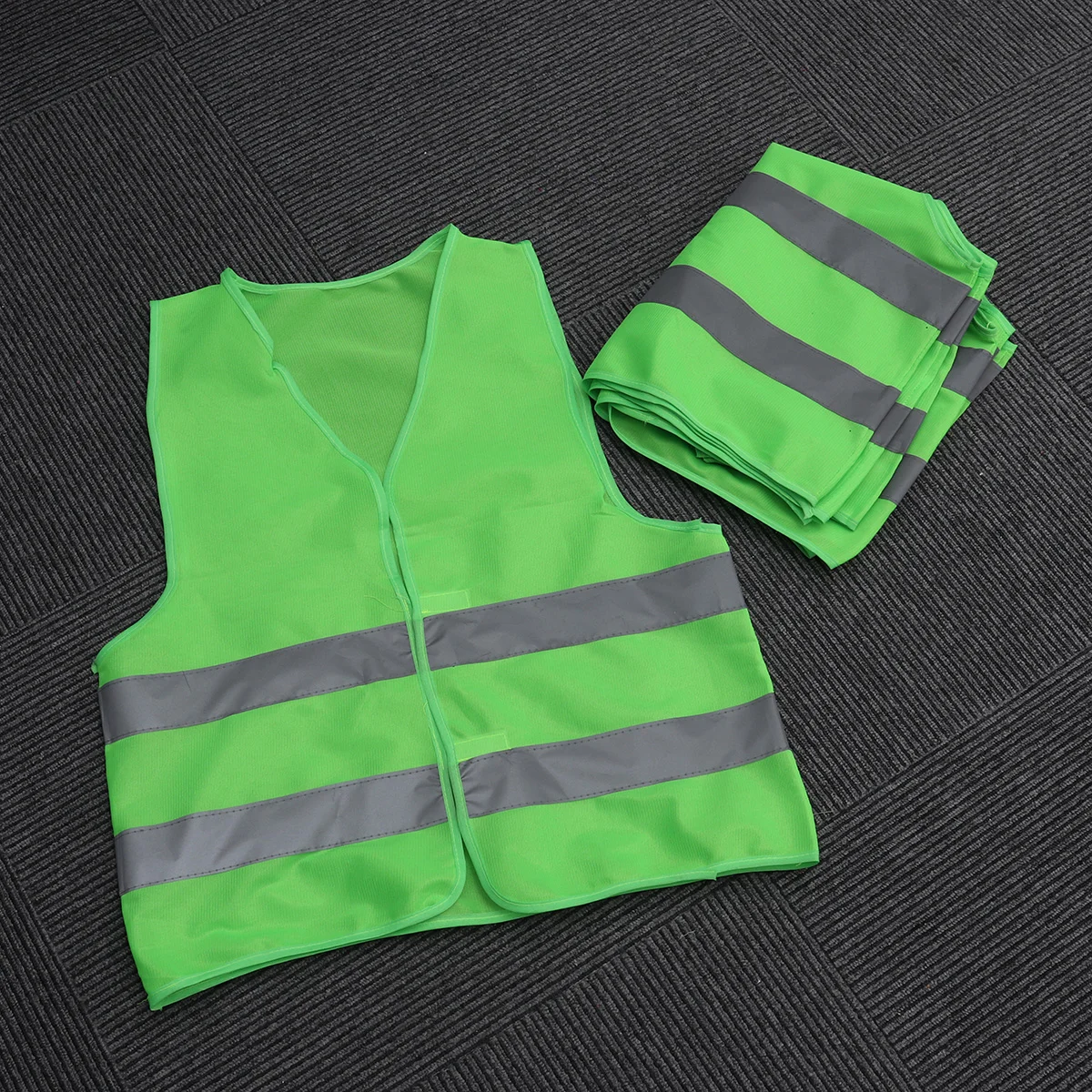 Reflective Vest Safe for Women High Visibility Tall Barrel Safety Jackets Green