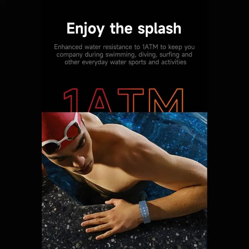 أجهزة تتبع الأنشطة المصنوعة من السيليكون المريحة مع ميزة التعرف على أنماط النوم وتسجيل بيانات التمرين، ومراقب جودة النوم D2RC #6