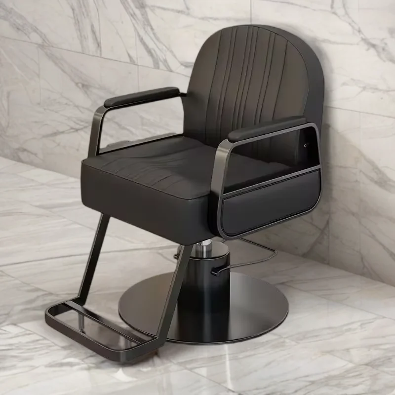 Barber Chair Furniture Shop Chair Business Aesthetics Beauty Esthetician Professional Tabouret Cadeira Roulette Armchair LFY-019