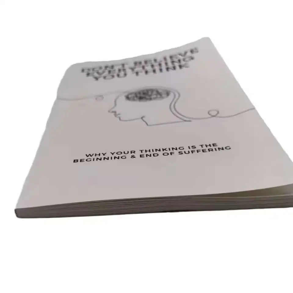 لا تصدق كل ما تعتقد بقلم جوزيف نجوين لماذا تفكرتك هو بداية ونهاية الاختناق كتاب اللغة الإنجليزية ذات الغلاف الورقي