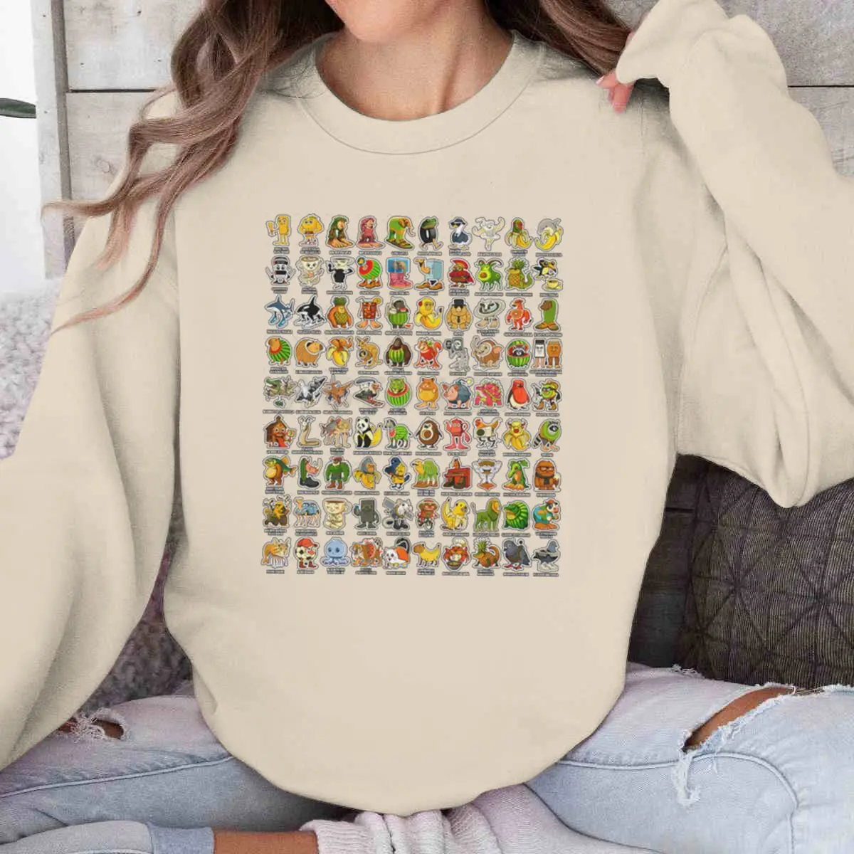 بلوزات إيطالية مضحكة من Brainrot للرجال والنساء، بلوفرات بأكمام طويلة على شكل حيوانات مضحكة، سترة Brainrot الإيطالية للجنسين