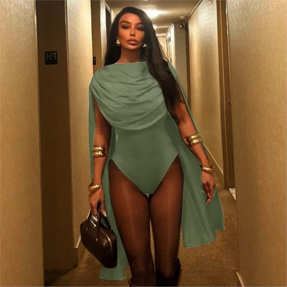 بدلة قفز بياقة متأرجحة بدون أكمام لربيع وصيف شورت نسائي جديد مثير ضيق بثلاث نقاط conjuntos femininos أنيق