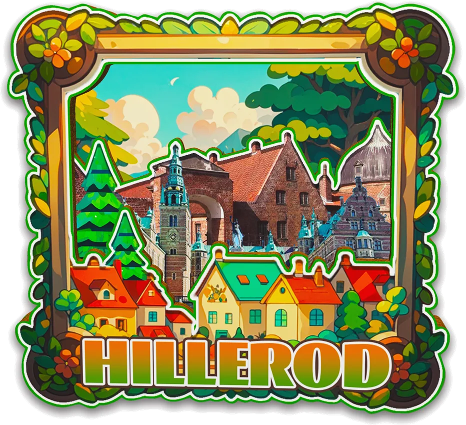 مغناطيس ديكور لـ Randers Soenderborg Veja Hillerod Horsens كوبنهاغن الدنمارك مدينة معلمية تذكارية للسفر الثلاجة #5