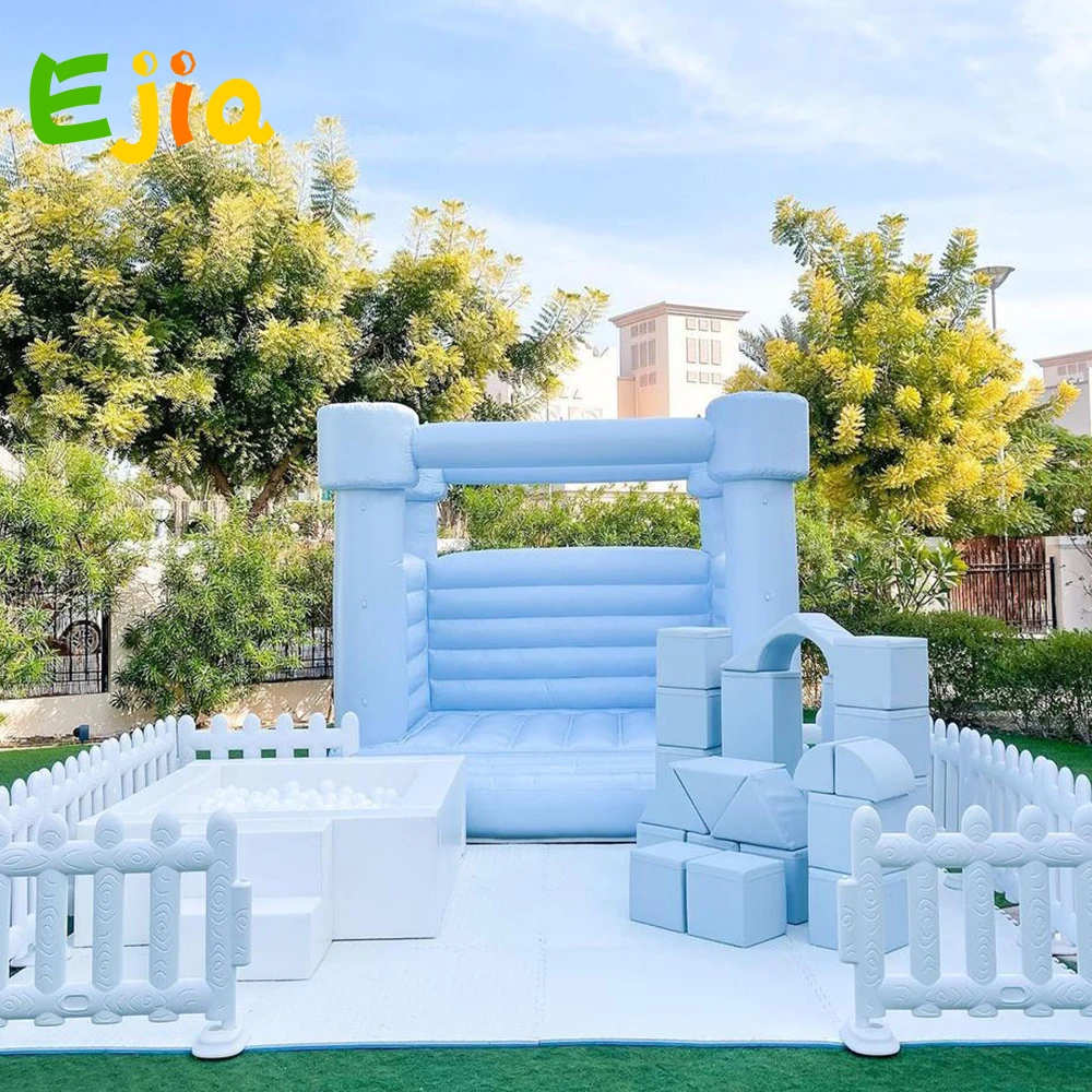 

8/10/13ft Commercial Blue /Pink Adult Kids Bouncy Castle Inflatables Jumping Bounce House For Wedding Family Party Rental