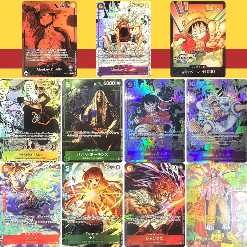

Anime characters OPCG Nicole Robin Boa·Hancock Nami DIY Homemade Bronzing Collection card Game toys Christmas birthday gift